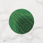 Annahme | Medaillen für grüne Meditation Konfetti (Klein Vorderseite)