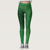 Annahme | Medaillen für grüne Meditation Leggings (Vorderseite)