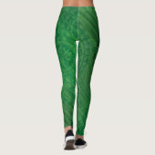 Annahme | Medaillen für grüne Meditation Leggings (Rückseite)