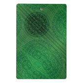 Annahme | Medaillen für grüne Meditation Mini Klemmbrett (Rückseite)