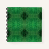 Annahme | Medaillen für grüne Meditation Notizblock (Vorderseite)