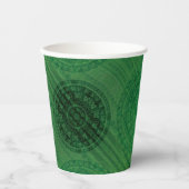 Annahme | Medaillen für grüne Meditation Pappbecher (Vorderseite)