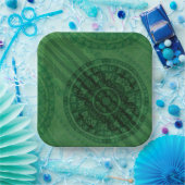 Annahme | Medaillen für grüne Meditation Pappteller (Party)