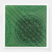 Annahme | Medaillen für grüne Meditation Serviette (Vorderseite)