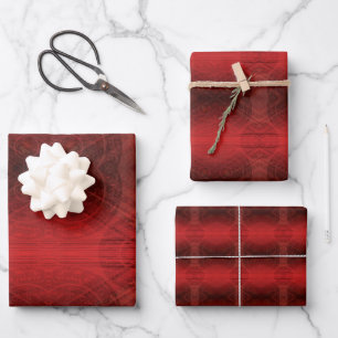 Annahme   Medallin der Roten Meditation Geschenkpapier Set