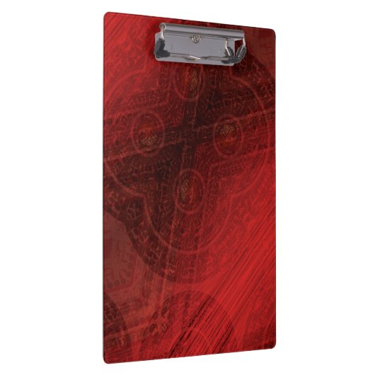 Annahme | Medallin der Roten Meditation Klemmbrett (Rechts)