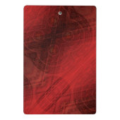 Annahme | Medallin der Roten Meditation Mini Klemmbrett (Rückseite)