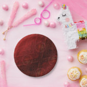 Annahme | Medallin der Roten Meditation Pappteller (Party)