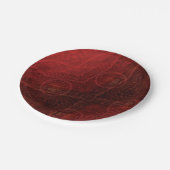 Annahme | Medallin der Roten Meditation Pappteller (Schrägansicht)