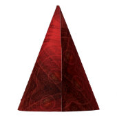 Annahme | Medallin der Roten Meditation Partyhütchen (Rückseite)