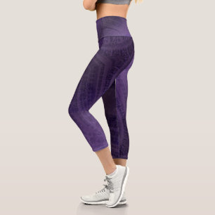 Annahme   Medallin für Violetmeditation Capri Leggings