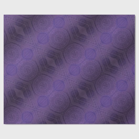 Annahme | Medallin für Violetmeditation Geschenkpapier (Flach)