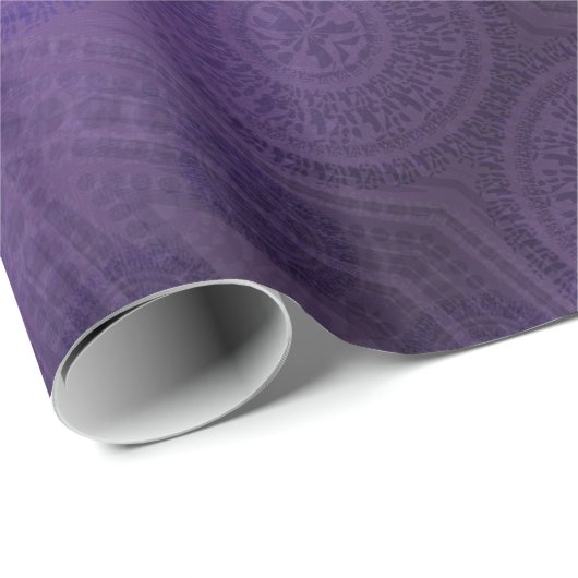 Annahme | Medallin für Violetmeditation Geschenkpapier (Rolleneckpunkt)