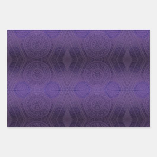 Annahme | Medallin für Violetmeditation Geschenkpapier Set (Vorderseite)