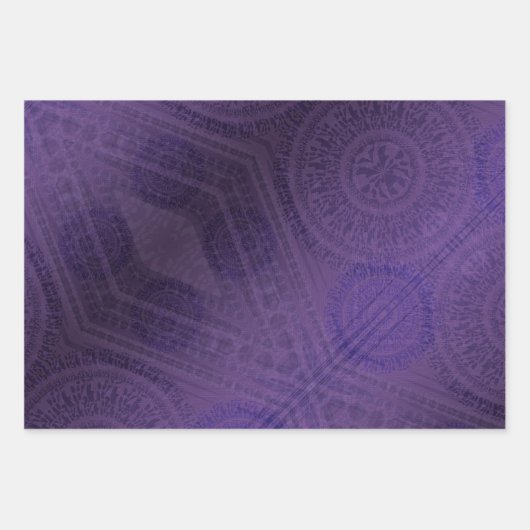 Annahme | Medallin für Violetmeditation Geschenkpapier Set (Vorderseite)