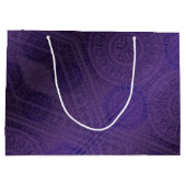 Annahme | Medallin für Violetmeditation Große Geschenktüte (Rückseite)