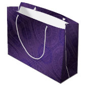 Annahme | Medallin für Violetmeditation Große Geschenktüte (Rückseite Schrägansicht)