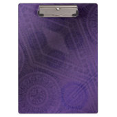 Annahme | Medallin für Violetmeditation Klemmbrett (Vorderseite)