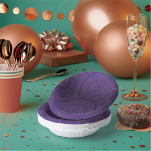 Annahme Medallin für Violetmeditation Pappteller