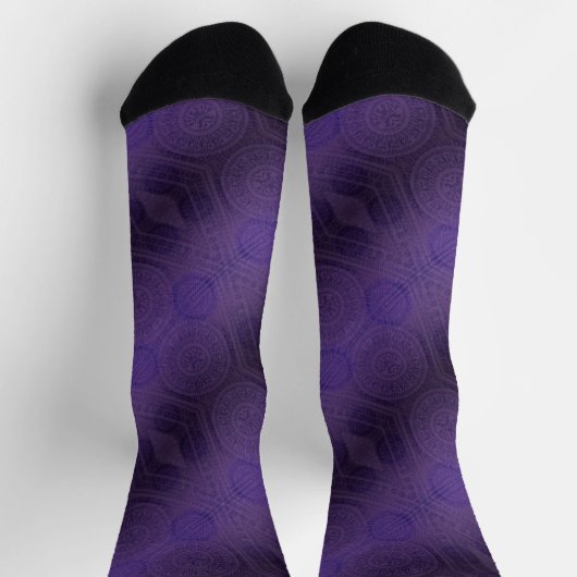 Annahme | Medallin für Violetmeditation Socken (Oben)