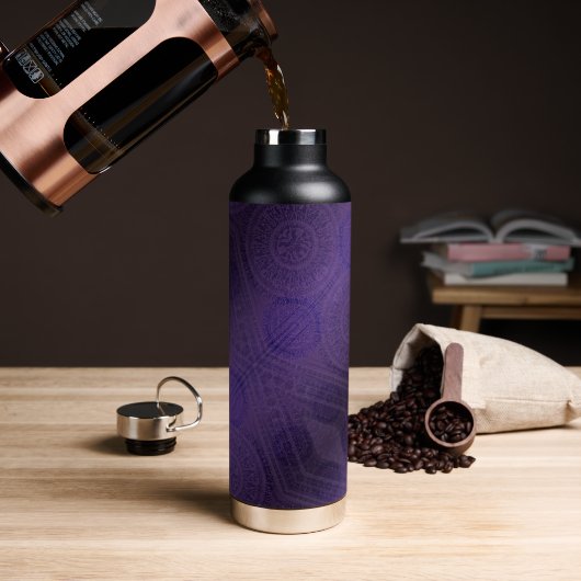 Annahme | Medallin für Violetmeditation Trinkflasche (Kaffee)