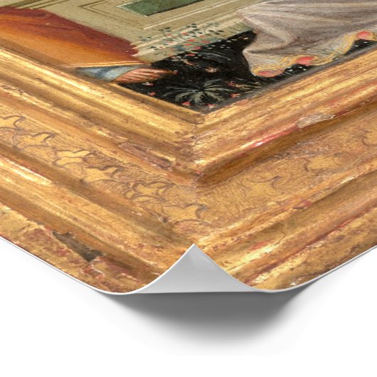 Annahme: Paolo di Giovanni Fei Fine Art Poster (Ecke)