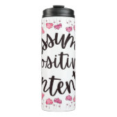 Annahme positiver Absicht Thermosbecher (Vorderseite)