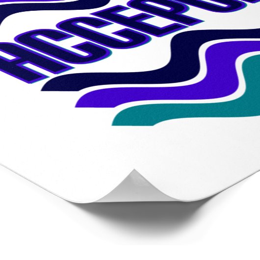 Annahme Poster (Ecke)