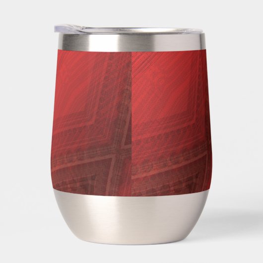 Annahme | Red Eclectic Boho Pattern (Rechts)