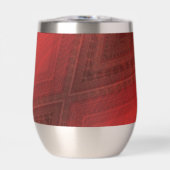 Annahme | Red Eclectic Boho Pattern (Vorderseite)