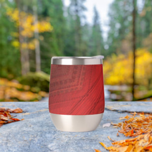 Annahme   Red Eclectic Boho Pattern