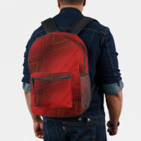 Annahme | Red Eclectic Boho Pattern