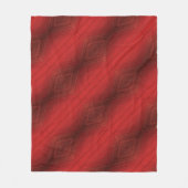 Annahme | Red Eclectic Boho Pattern Fleecedecke (Vorderseite)