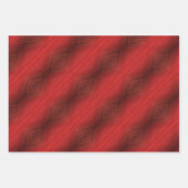 Annahme | Red Eclectic Boho Pattern Geschenkpapier Set (Vorderseite 3)