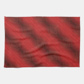 Annahme | Red Eclectic Boho Pattern Geschirrtuch (Horizontal)