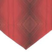 Annahme | Red Eclectic Boho Pattern Kurzer Tischläufer (Ecke)