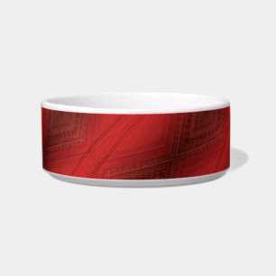 Annahme Red Eclectic Boho Pattern Napf