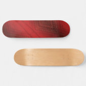 Annahme | Red Eclectic Boho Pattern Skateboard (Horizontal)