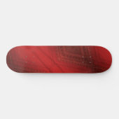 Annahme | Red Eclectic Boho Pattern Skateboard (Horizontal)