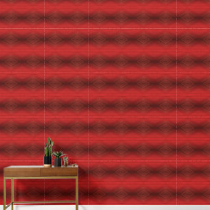Annahme   Red Eclectic Boho Pattern Tapete