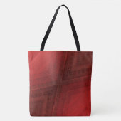 Annahme | Red Eclectic Boho Pattern Tasche (Vorderseite)