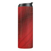 Annahme | Red Eclectic Boho Pattern Thermosbecher (Nach links gedreht)