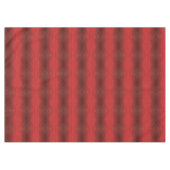 Annahme | Red Eclectic Boho Pattern Tischdecke (Vorderseite (Horizontal))