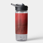 Annahme | Red Eclectic Boho Pattern Trinkflasche (Rechts)