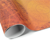 Annahme | Red Orange Yellow Boho Medallions Geschenkpapier (Rolleneckpunkt)