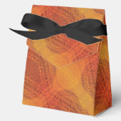 Annahme | Red Orange Yellow Boho Medallions Geschenkschachtel (Vorderseite)