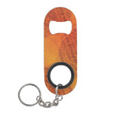 Annahme | Red Orange Yellow Boho Medallions Mini Flaschenöffner (Vorderseite)