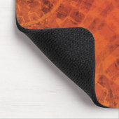 Annahme | Red Orange Yellow Boho Medallions Mousepad (Ecke)