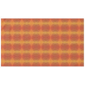 Annahme | Red Orange Yellow Boho Medallions Tischdecke (Vorderseite (Horizontal))