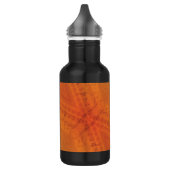 Annahme | Red Orange Yellow Shibori Muster Edelstahlflasche (Links)